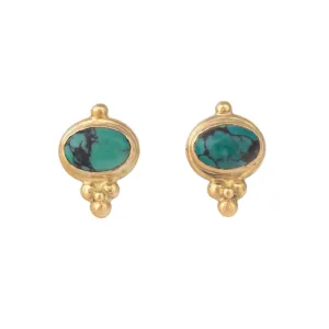 Turquoise Stud Earrings
